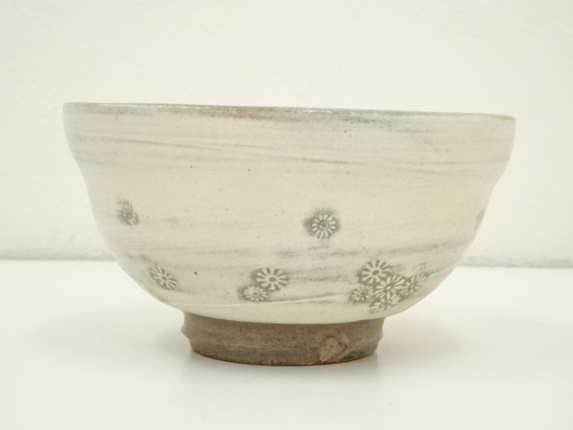 道具 ] - 道具 釜石陶房 松南 申相浩造 高麗花三島茶碗（共箱